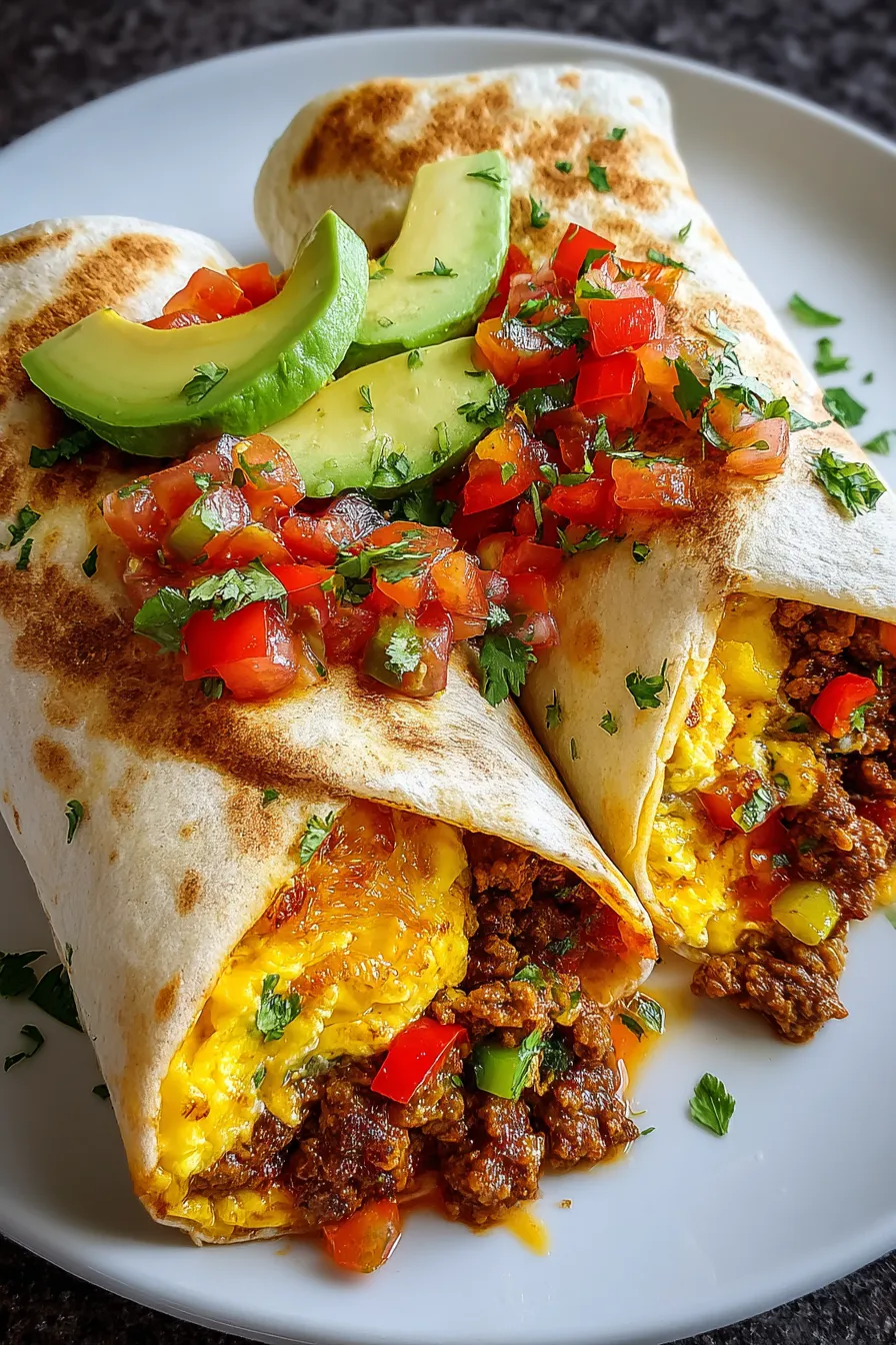 Hearty Spicy Mexican Breakfast Burritos – Yummy Casa
